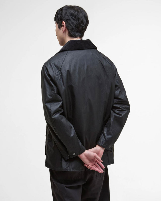 OVERSIZED BEDALE WAX JACKET - BLACK MWX1679BK91 -BLACK BARBOUR 