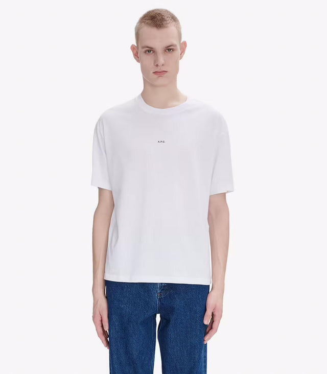 A.P.C. COHBW-H26386TAG-WHITE/BLACK
