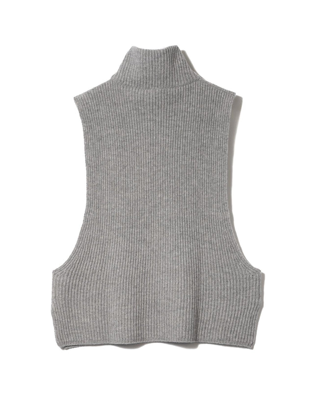 SABBIA KNITTED WAISTCOAT - LIGHT GREY 2426356012600 -8 MAX MARA 