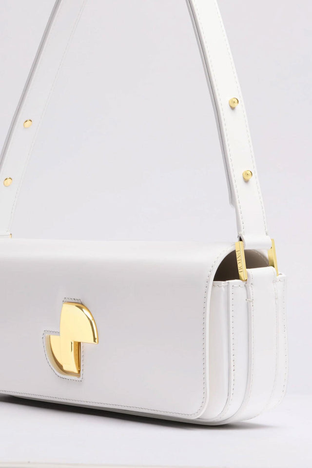 LE LOCK BAGUETTE BAG - WHITE BA0205032 -001W WHITE PATOU 