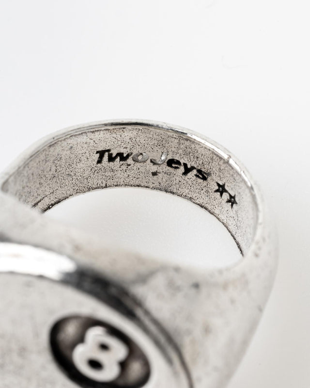 8 BALL RING - SILVER 205601001 -SILVER TWOJEYS 