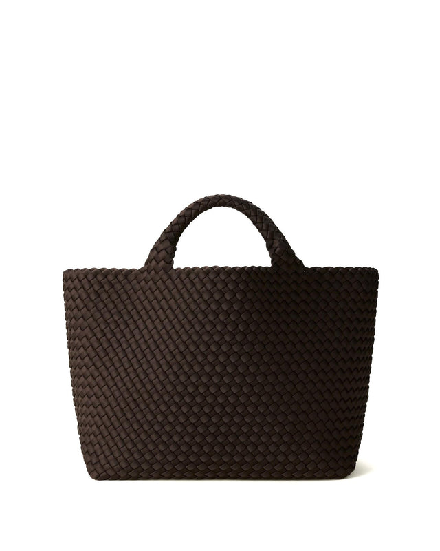 ST. BARTHS MEDIUM TOTE BAG - CHOCOLATE SN03013LD -CHOCOLATE NAGHEDI 