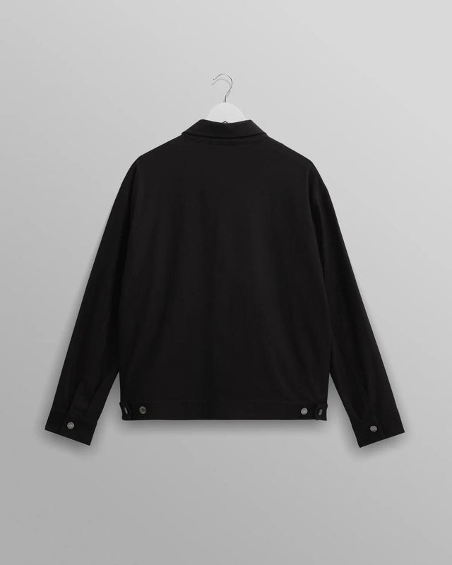 MITFORD JACKET - BLACK SS24-JKT-MIT-BFE-BLK BLACK WAX LONDON 