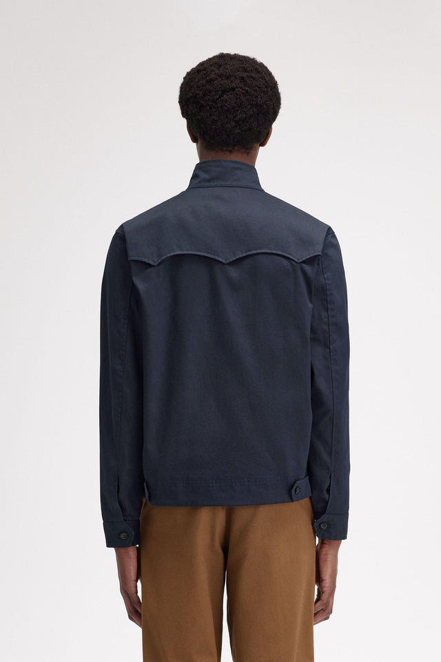 HARRINGTON JACKET - NAVY J8529 -608 FRED PERRY 