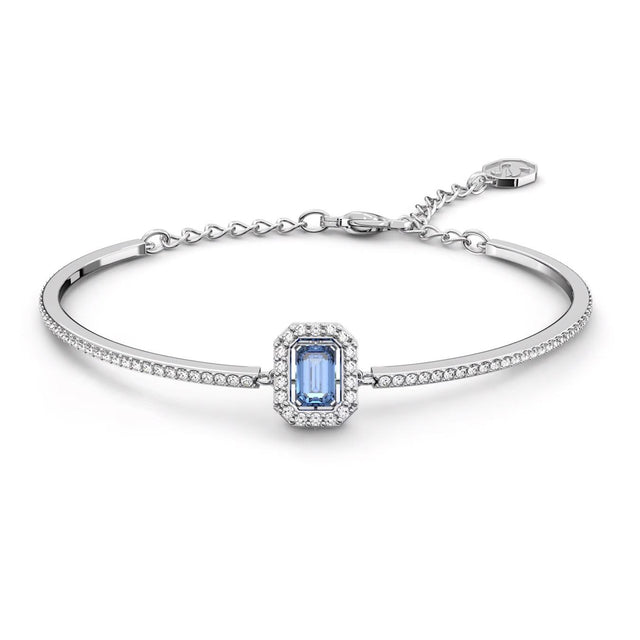 MILLENIA BANGLE - BLUE/RHODIUM PLATED