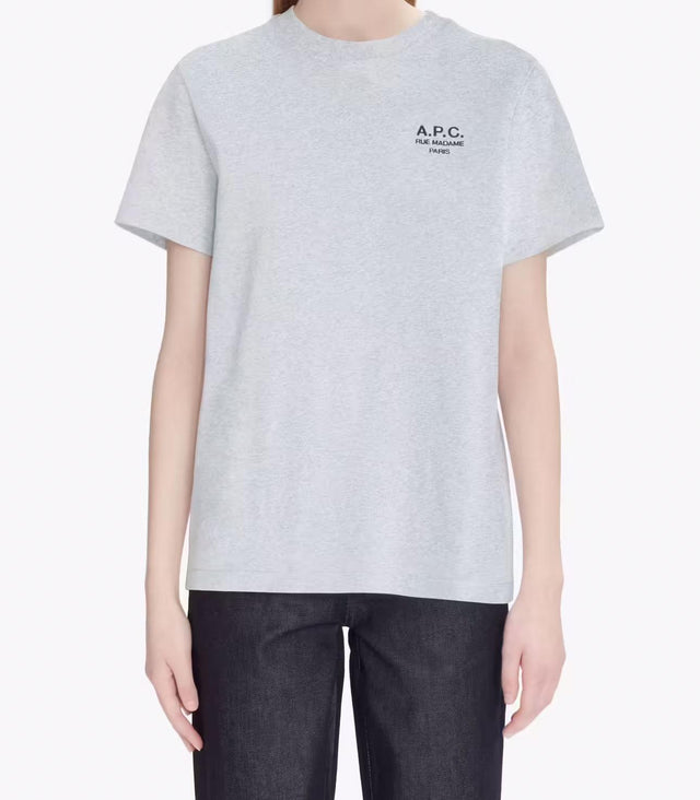 STANDARD RUE MADAME T-SHIRT - HEATHER GREY/ BLACK