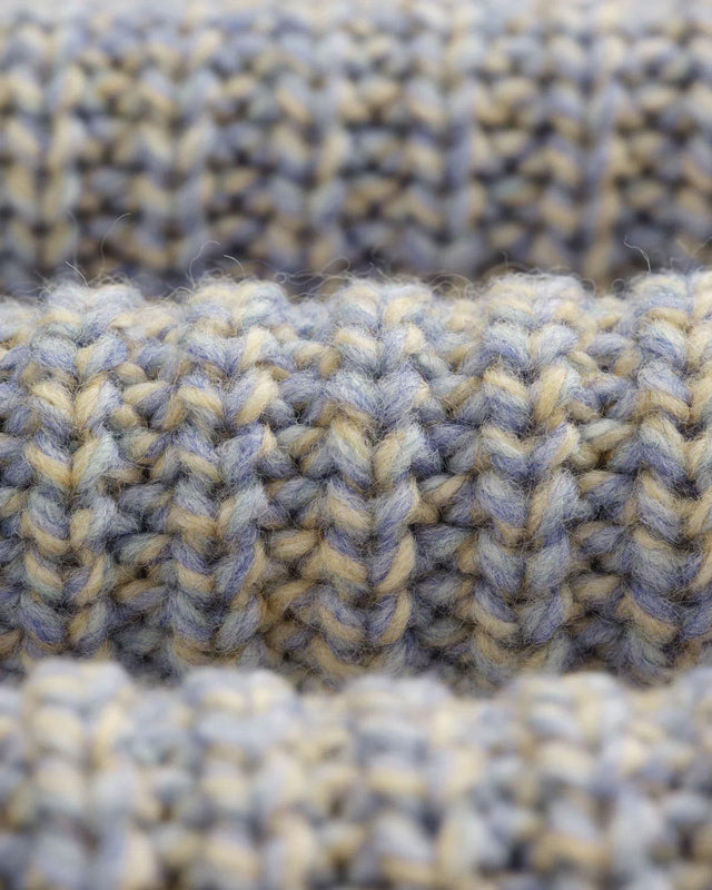 WILDE HEAVYWEIGHT KNIT JUMPER - BLUE AW24-KNT-WLD-BLL-BLU -BLUE WAX LONDON 