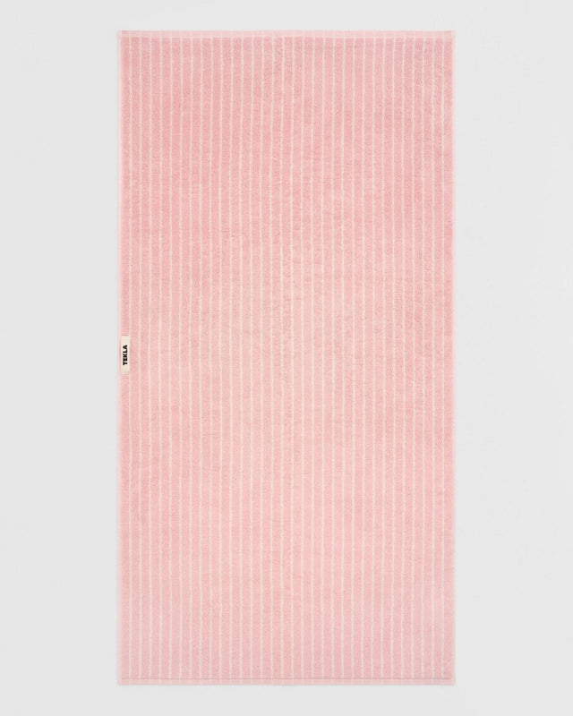 BATH SHEET - SHADED PINK STRIPES TT-SHPIST100X150 -Shaded Pink Stripes TEKLA 