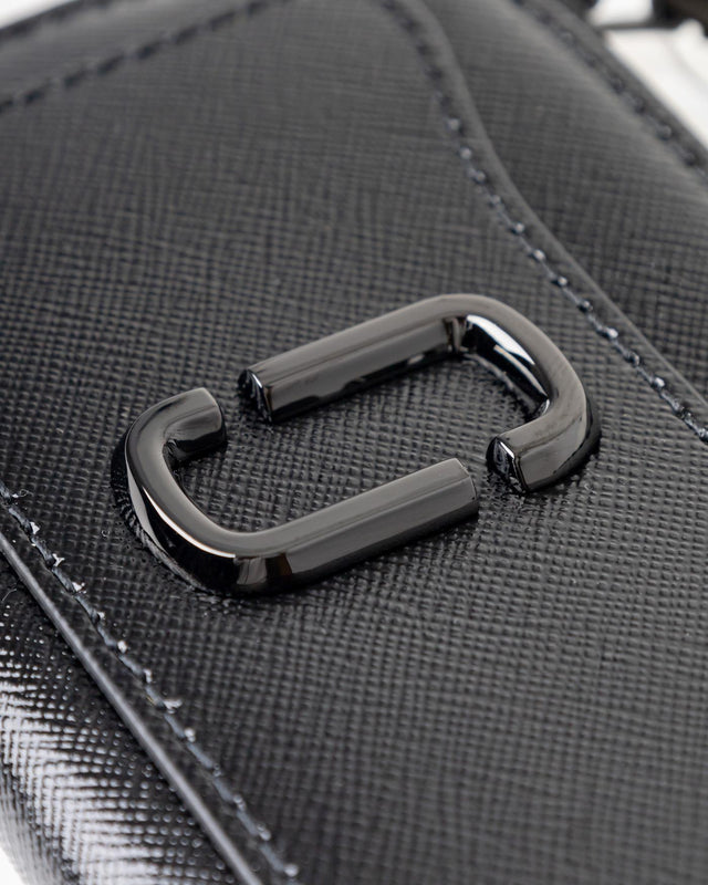 THE UTILITY SNAPSHOT DTM TOP ZIP MULTI WALLET - BLACK
