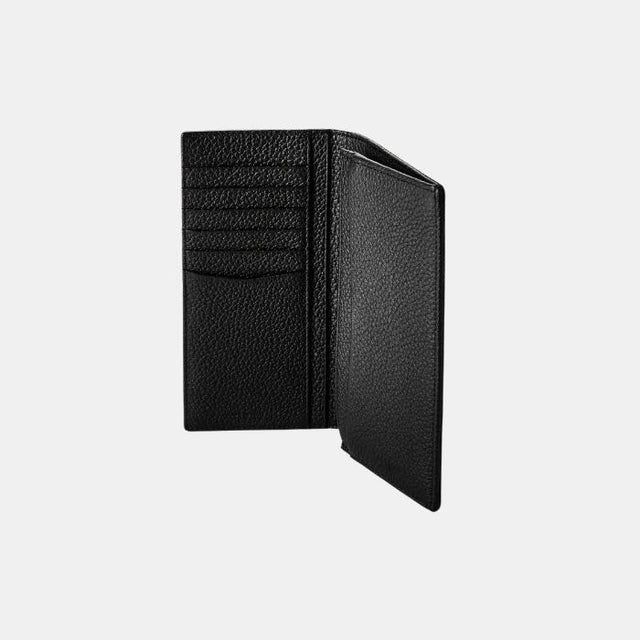 COAT WALLET IN CACHEMIRE LEATHER - BLACK SRCACMSL701609K001 BLACK SERAPIAN 