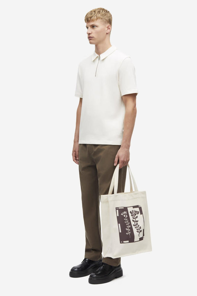 SAOLLI HZ POLO - CLEAR CREAM M25100032 -CLEAR CREAM SAMSOE SAMSOE 