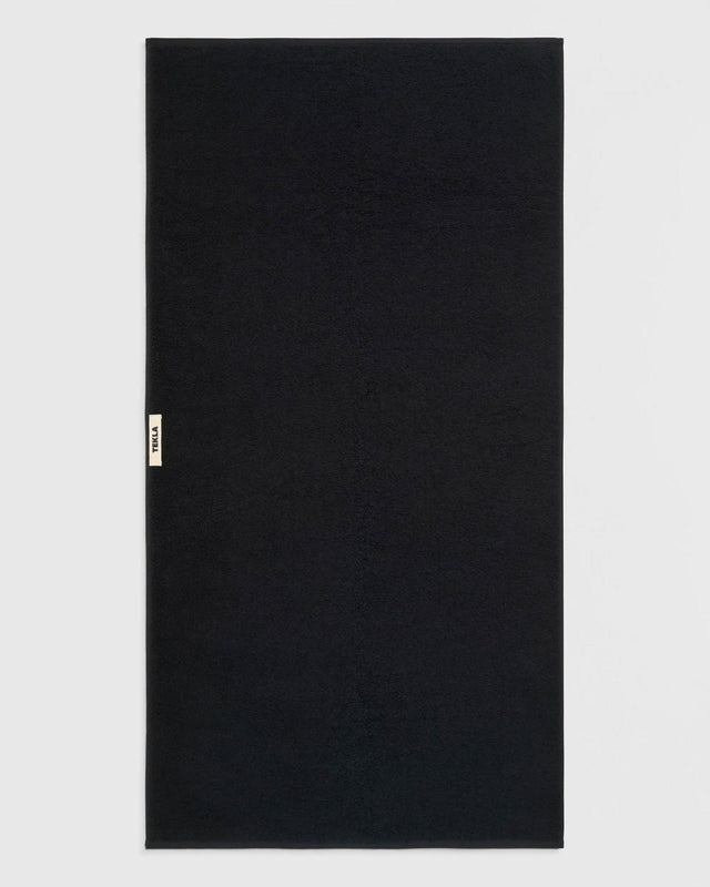 BATH TOWEL - BLACK TT-BL70X140 -Black TEKLA 