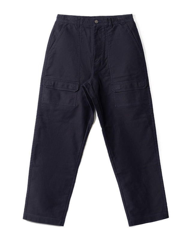 NEWBIRCH OVERSIZED CARGO TROUSER - NAVY MTR0774NY91 -NAVY BARBOUR 
