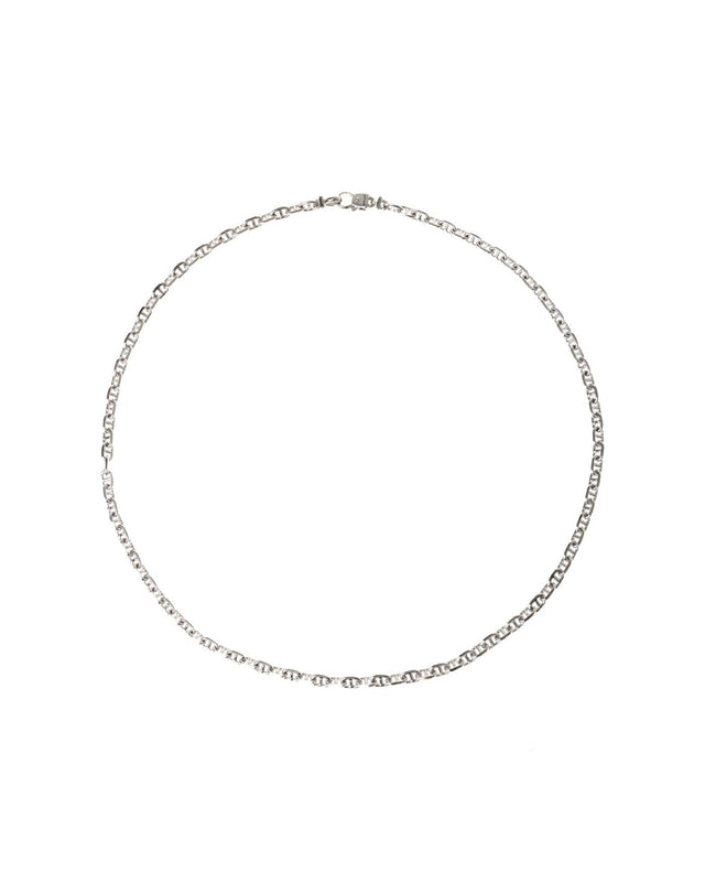 CABLE CHAIN NECKLACE - SILVER 100089 -SILVER TOM WOOD 