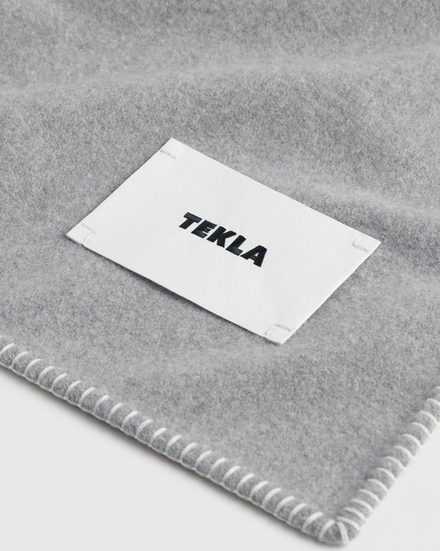 LAMBSWOOL BLANKET - ASH LB-ASH130X180 -Ash TEKLA 