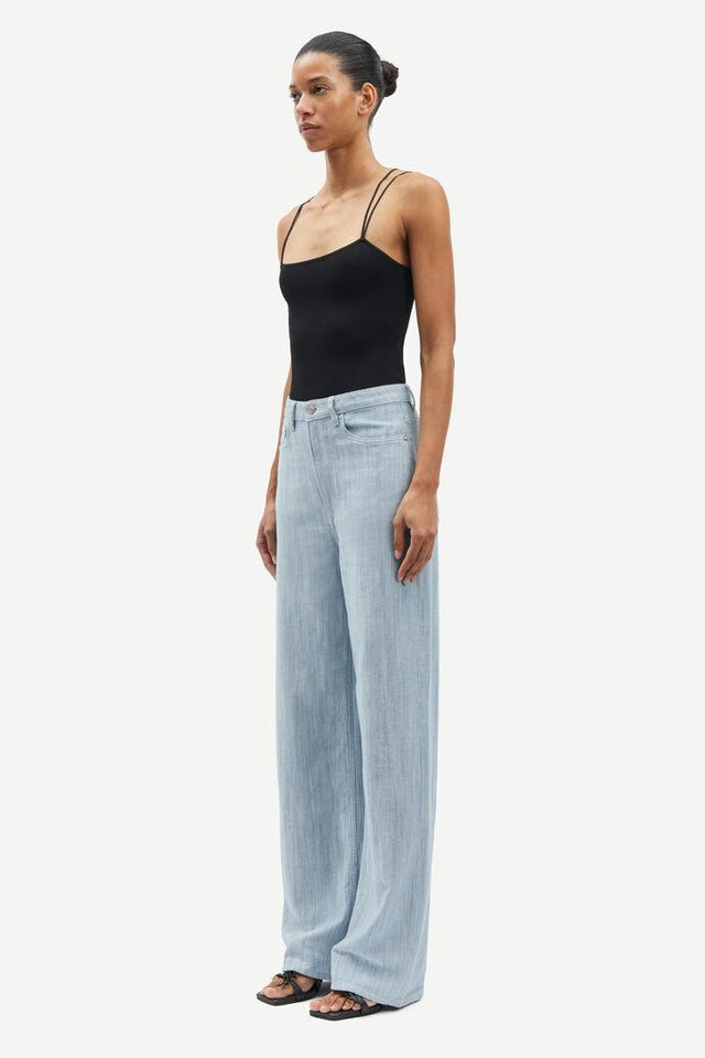 SHELLY JEANS - BREEZE BLUE F24200003 -BREEZE BLUE SAMSOE SAMSOE 