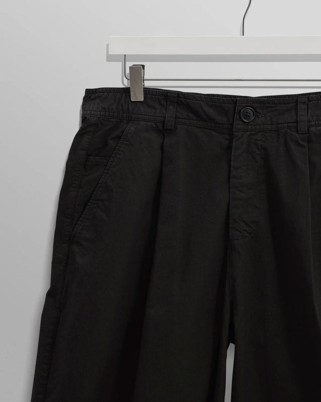 DENALI CARPENTER COTTON TROUSERS - WASHED BLACK AW24-TRO-DEN-BKJ-BLK -BLACK WAX LONDON 