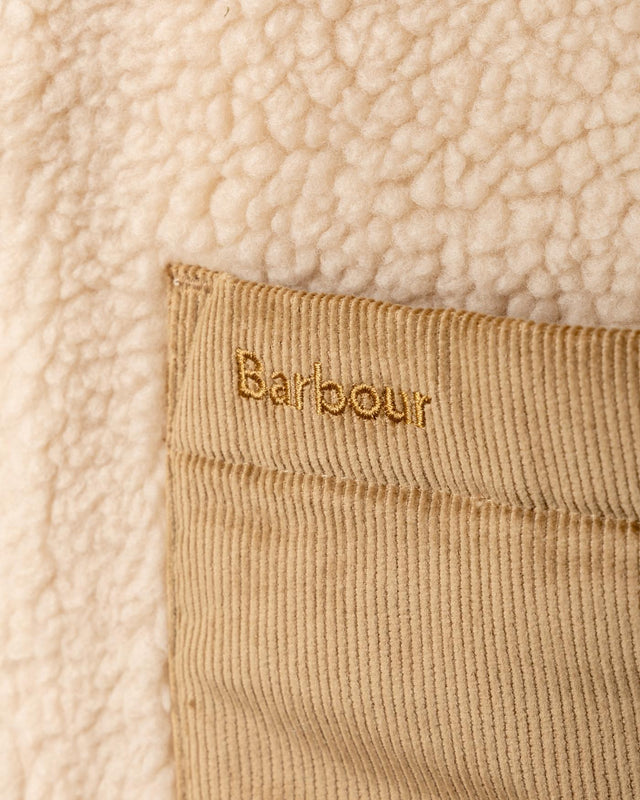 MALENA FLEECE - NATURAL/ ECRU LFL0080BE11 -NATURAL/ECRU BARBOUR 