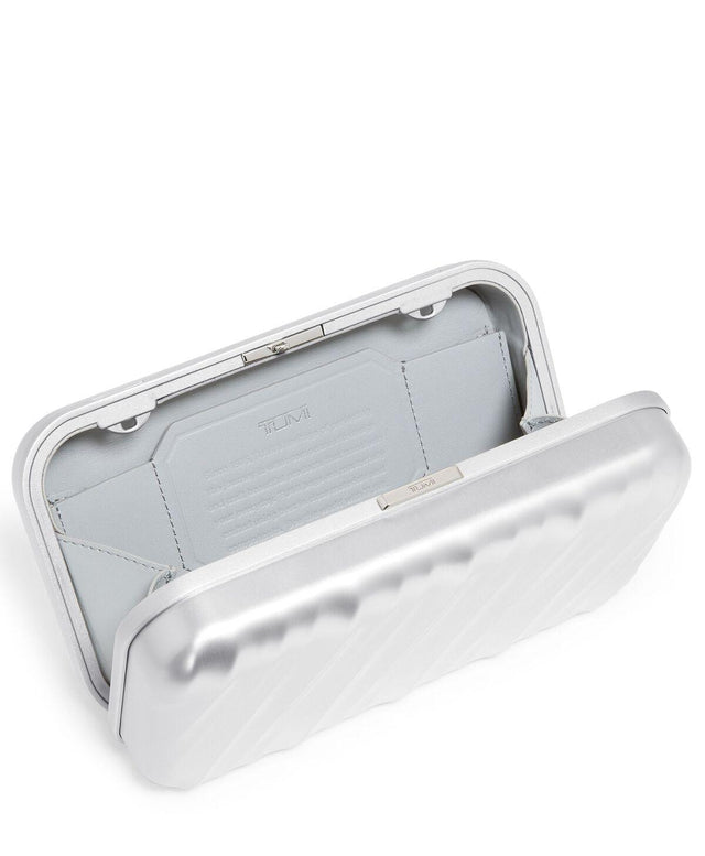 19 DEGREE ALUMINUM MINAUDIERE SIDE CASE - SILVER