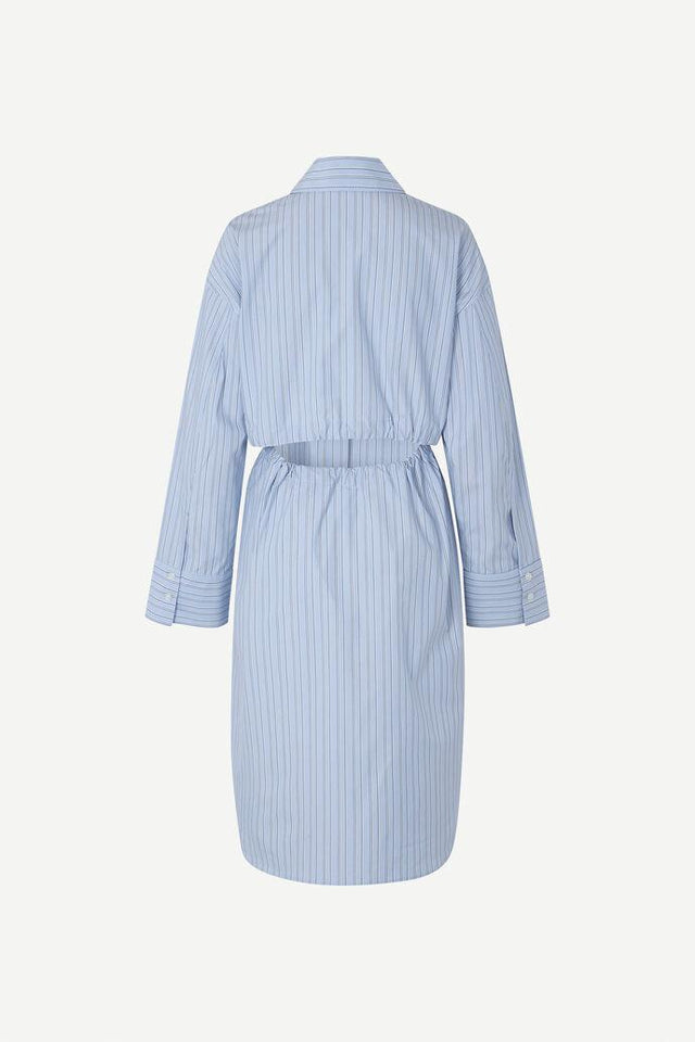 SACATA DRESS 14644 - BRUNNERA BLUE F24200107 Brunnera Blue SAMSOE SAMSOE 