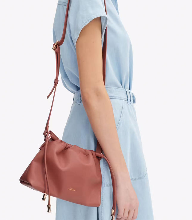 MINI NINON BAG - DARK PINK