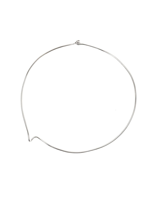 DANCING LINES CHOKER - SILVER DANLI-CHO-161 -SILVER BAR JEWELLERY 