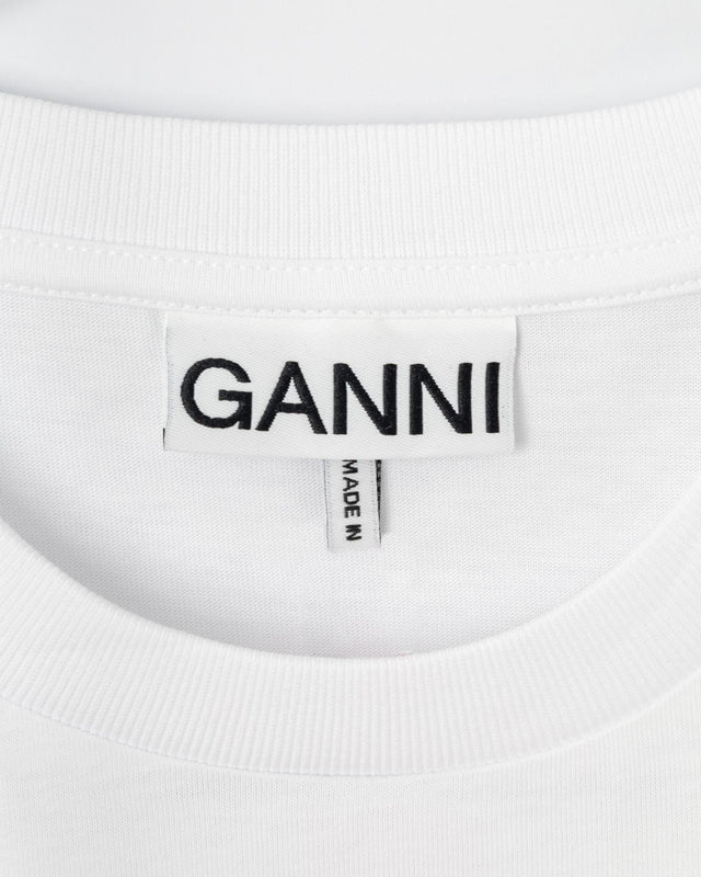 GANNI T3529-151 BRIGHT WHITE