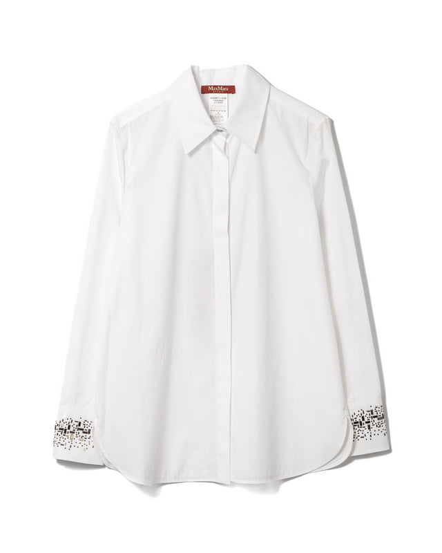 QUEVA SHIRT - WHITE 2426116062600 -1 MAX MARA 