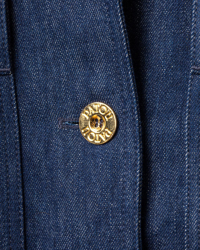 SHORT SLEEVES CROPPED JACKET - RODEO BLUE JA0480008 -602D RODEO BLUE PATOU 