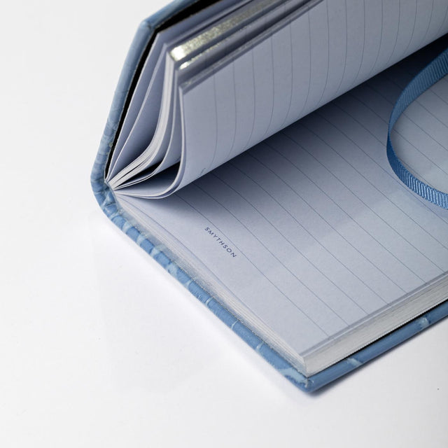 MARA PANAMA NOTEBOOK - NILE BLUE 1201696 -NILE BLUE SMYTHSON 