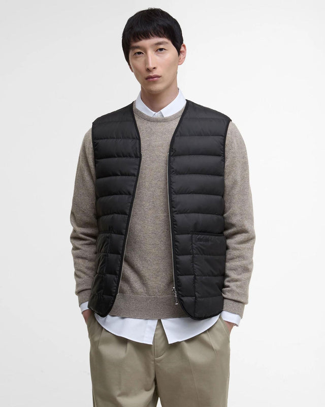 REVERSIBLE DOWN FILLED LINER - BLACK MLI0060BK11 -BLACK BARBOUR 