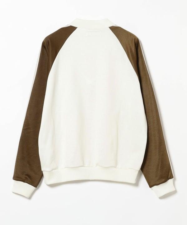 IG JERSEY TOP - OFF WHITE/BROWN 2313-0038-262 5 BEAMS 