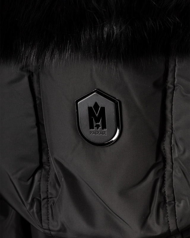 ADALI-BX HOODED DOWN JACKET - BLACK ADALI-BX -BLACK MACKAGE 