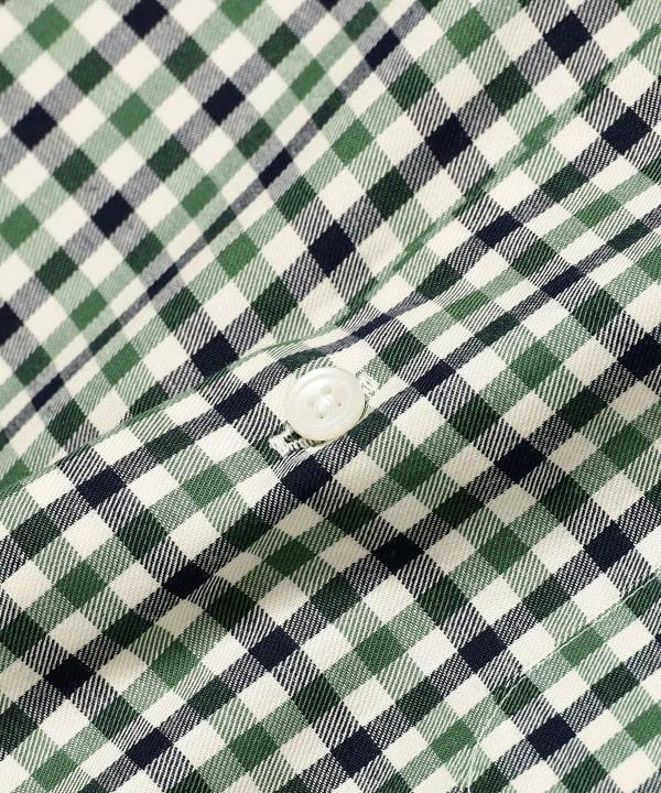 IG RE TWILL CHECK SHIRT - GREEN CHECK 2311-0168-262 65 BEAMS 
