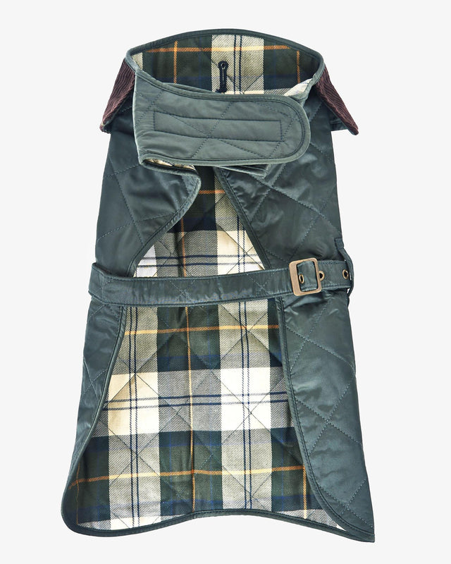 QUILTED DOG COAT - OLIVE DCO0004GN91 -OLIVE BARBOUR 