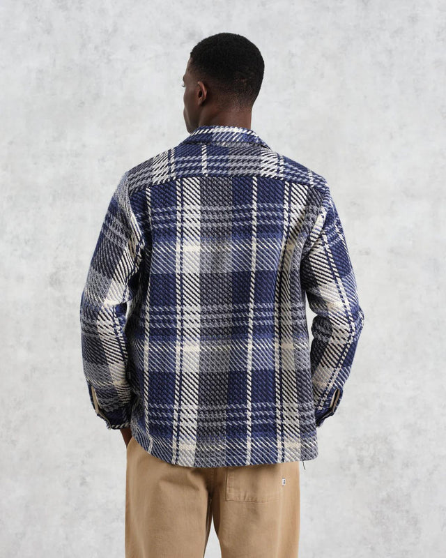 WHITING OVERSHIRT SPEAR CHECK - NAVY