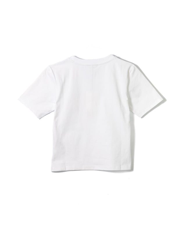 HEART SMALL T-SHIRT - BRIGHT WHITE T4150 -151 BRIGHT WHITE GANNI 