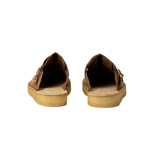 TREK MULE - CARAMEL SUEDE 26175435 -CARAMEL SUEDE Clarks 