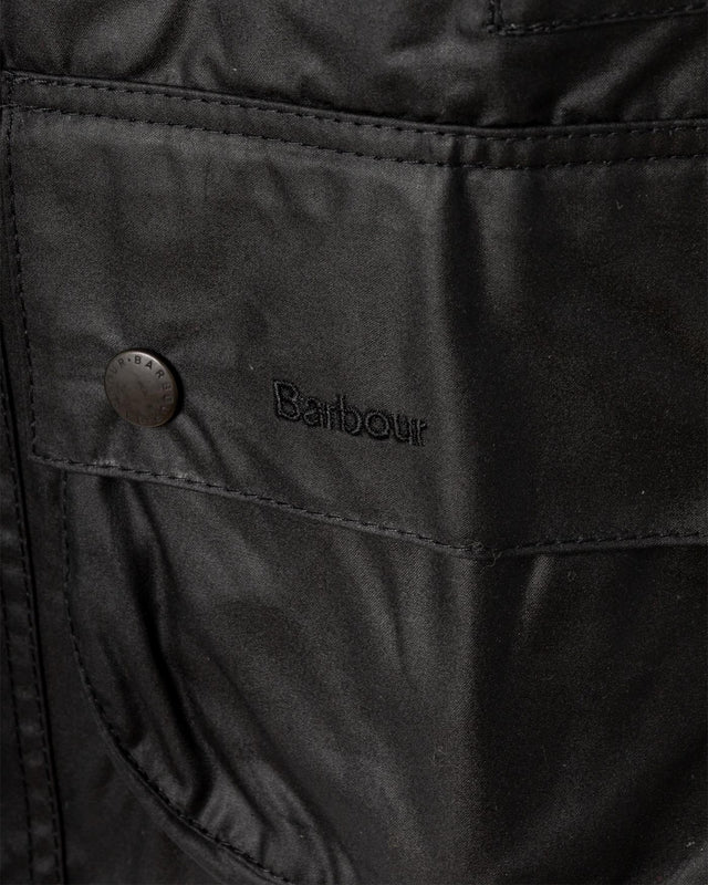 BEAUFORT WAX JACKET - BLACK MWX0017BK91 -BLACK BARBOUR 