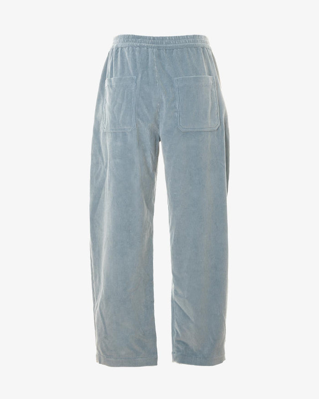 WOMENS CORDUROY TROUSER - BLUE W2R-298T-L31070 43 PAUL SMITH 