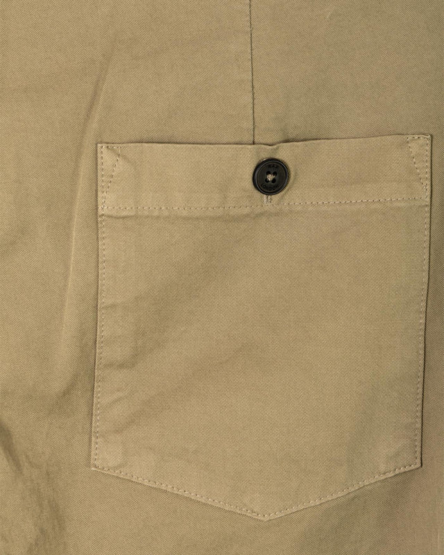 RALEIGH TROUSER V2 COTTON TWILL - KHAKI PS25-TRO-PLE-AOJ-KHA -KHAKI WAX LONDON 