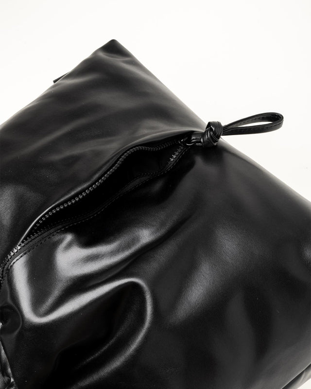 ONA VEGAN LEATHER BAG - BLACK OVL-BLA -BLACK OLEND 