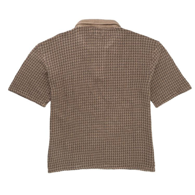 PELE POLO - TAUPE/ DRYBROWN S25MTEE221 -TAUPE/DRYBROWN OFFICINE GENERALE 