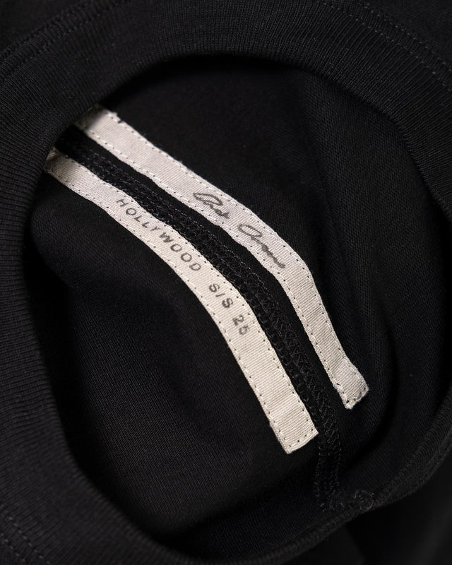 KNIT T-SHIRT - BLACK RP01E7235 JA 09 -09 BLACK RICK OWENS 