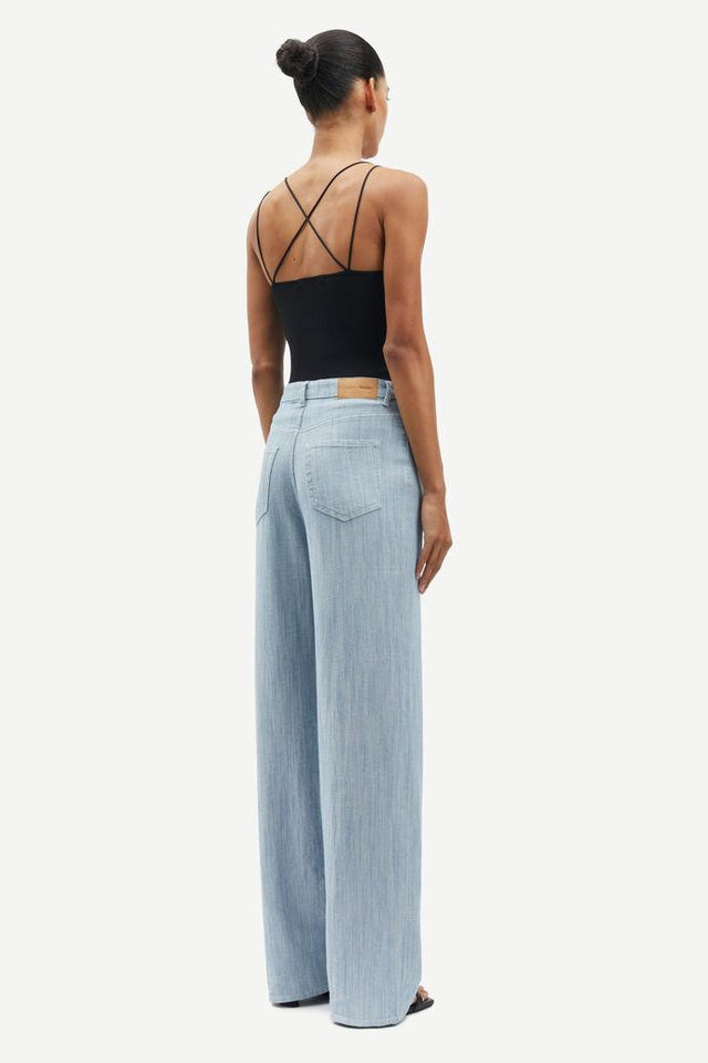 SHELLY JEANS - BREEZE BLUE F24200003 -BREEZE BLUE SAMSOE SAMSOE 