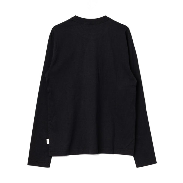 SLEEPING LONG SLEEVED T-SHIRT - BLACK TLH-BLA -Black TEKLA 