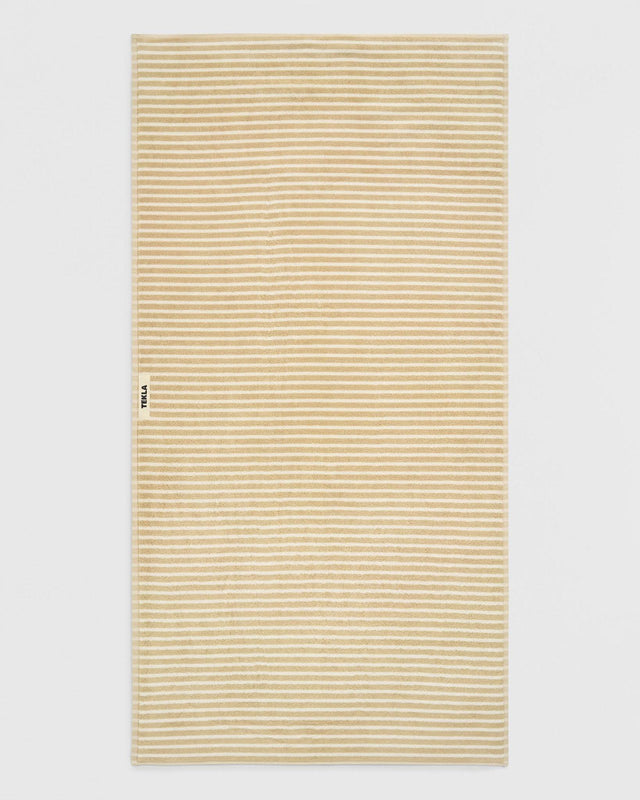 BATH TOWEL - IVORY STRIPES TT-IVST70X140 -Ivory Stripes TEKLA 