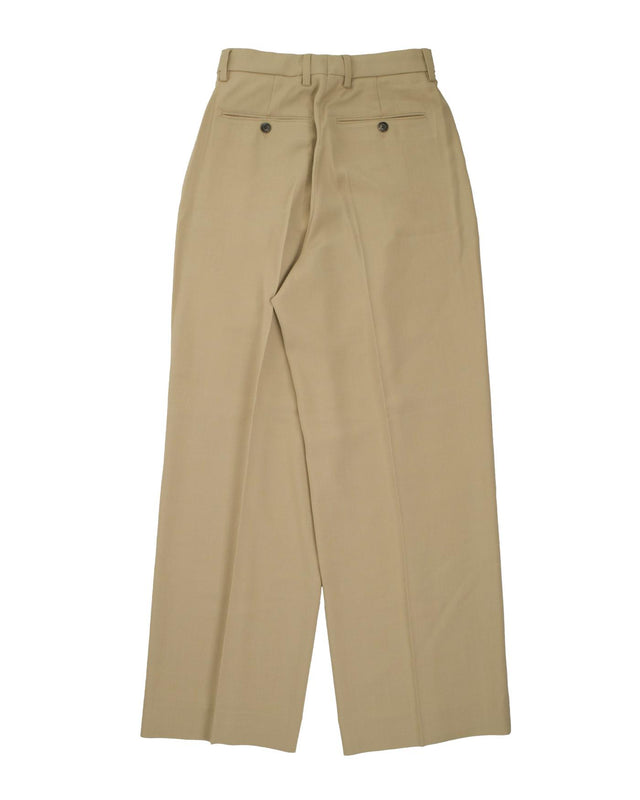STRAIGHT FIT TROUSERS - TAUPE