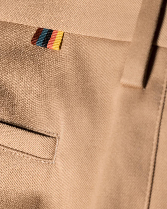 SLIM-FIT COTTON-STRETCH CHINOS - TAN M1R-255U-M02138 -60 Tan PAUL SMITH 