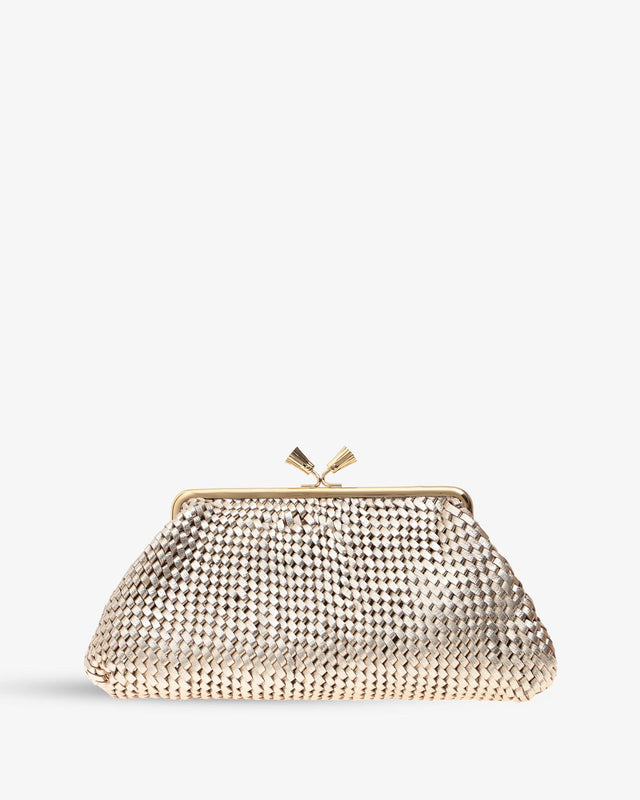 ANYA HINDMARCH 182652Light Gold Metallic